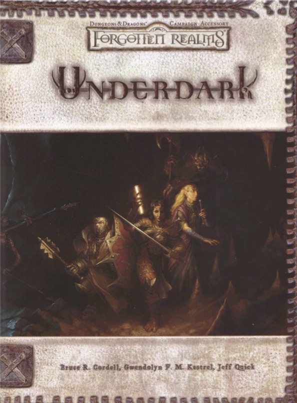 The 3rd edition Forgotten Realms Underdark is one of my favorite Dungeons and Dragons books.