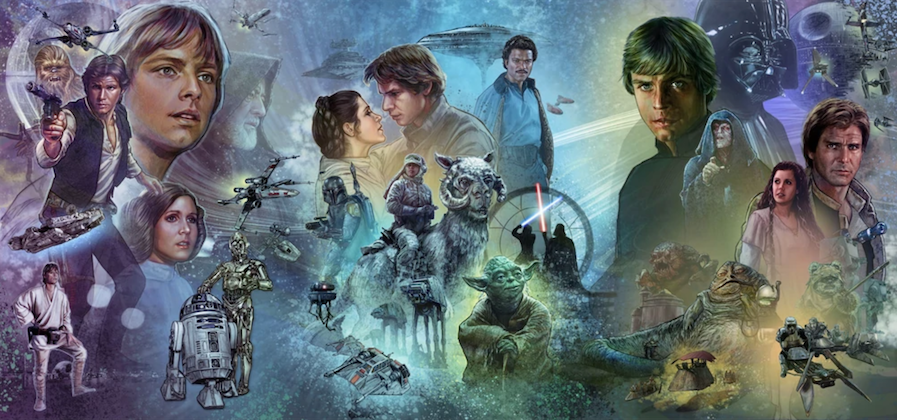 Star Wars Original Trilogy movie posters